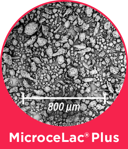 MicroceLac® Plus for exceptional tabletability under DC