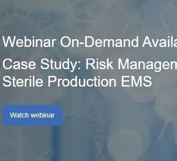 Annex 1 webinar now available on demand