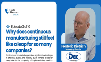 Why does continuous manufacturing still feel like a leap for so many companies?