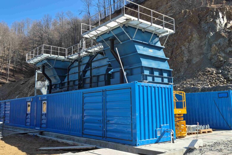 Heavy metals water treatment for Bulgarian copper mine