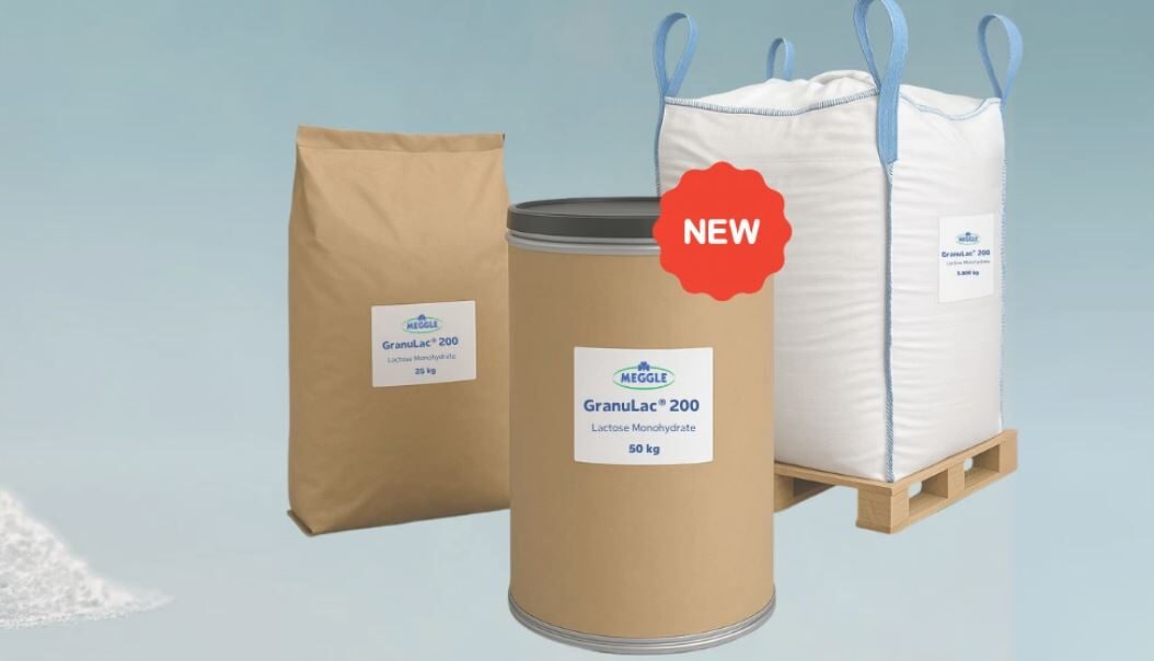 GranuLac® 200 now available in fiber drums