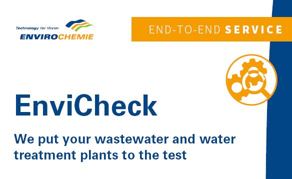 EnviCheck – Put your Wastewater and Water Treatment Plants to the Test