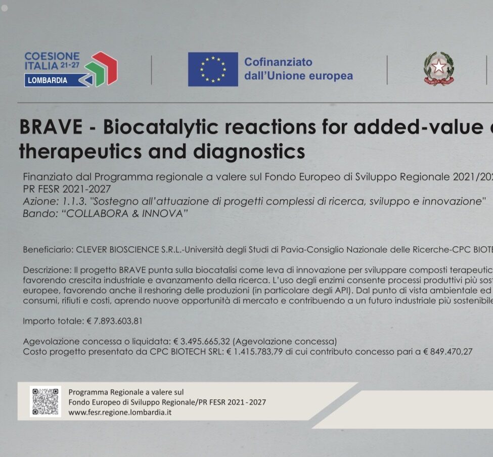 CPC Biotech biocatalysis research project receives major Italian funding