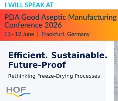 Efficient, Sustainable, Future-Proof – How Rethinking Freeze-Drying Is Reshaping Aseptic Manufacturing