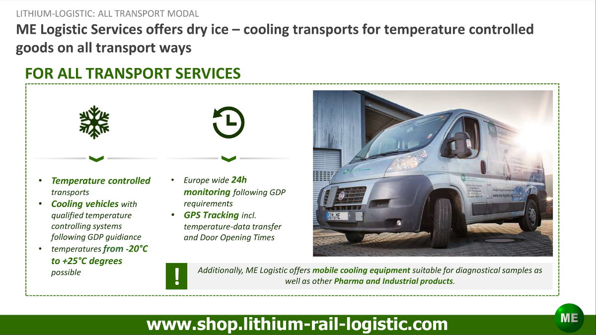 ME Logistic Services maintains supplies to Ukraine