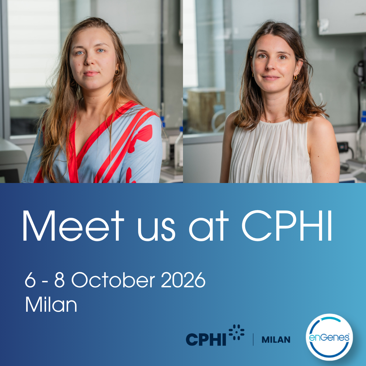 enGenes Biotech Joins CPHI Worldwide 2026 in Milan